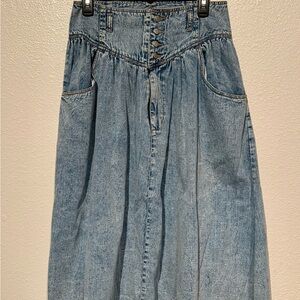 Vintage Jordache Denim Skirt